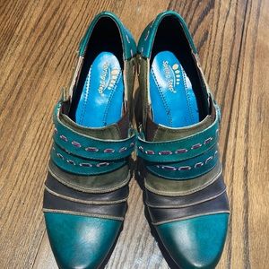 Spring step wondrous size 39 great Halloween witch shoes